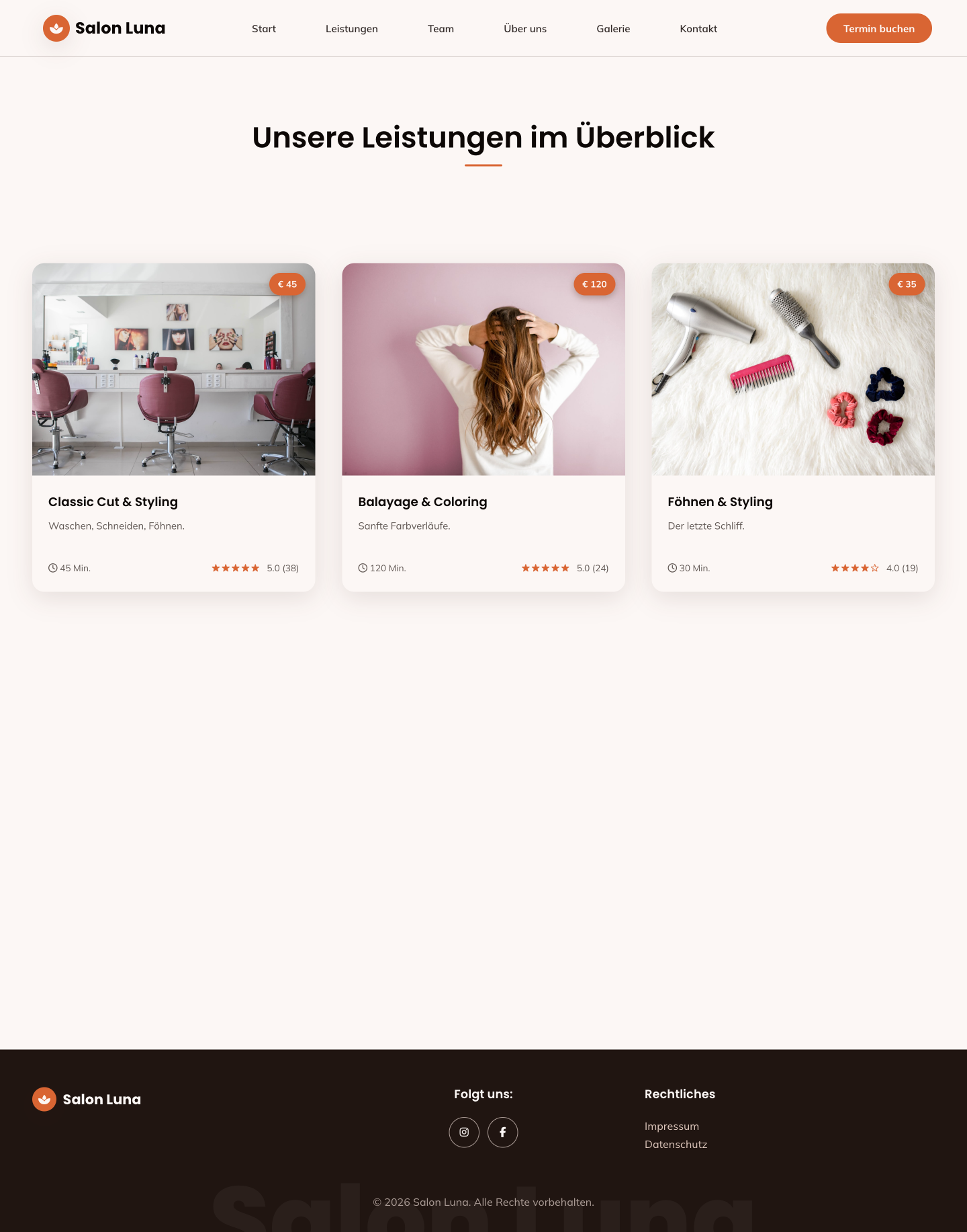 Friseur / Kosmetik